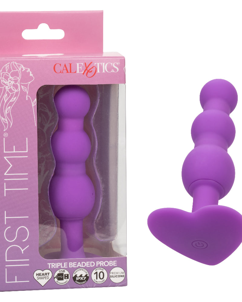 "First Time Triple Beaded Probe - Purple SE0003853"