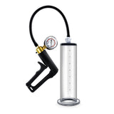 Performance - Vx7 Vacuum Penis Pump With Brass Trigger & Pressure Gauge - Clear