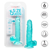 Size Queen 6 Inch - 15.25 Cm - Blue