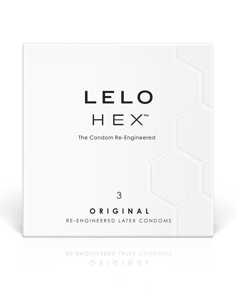 "Hex Condoms Original - 3 Pack LELO-2470"