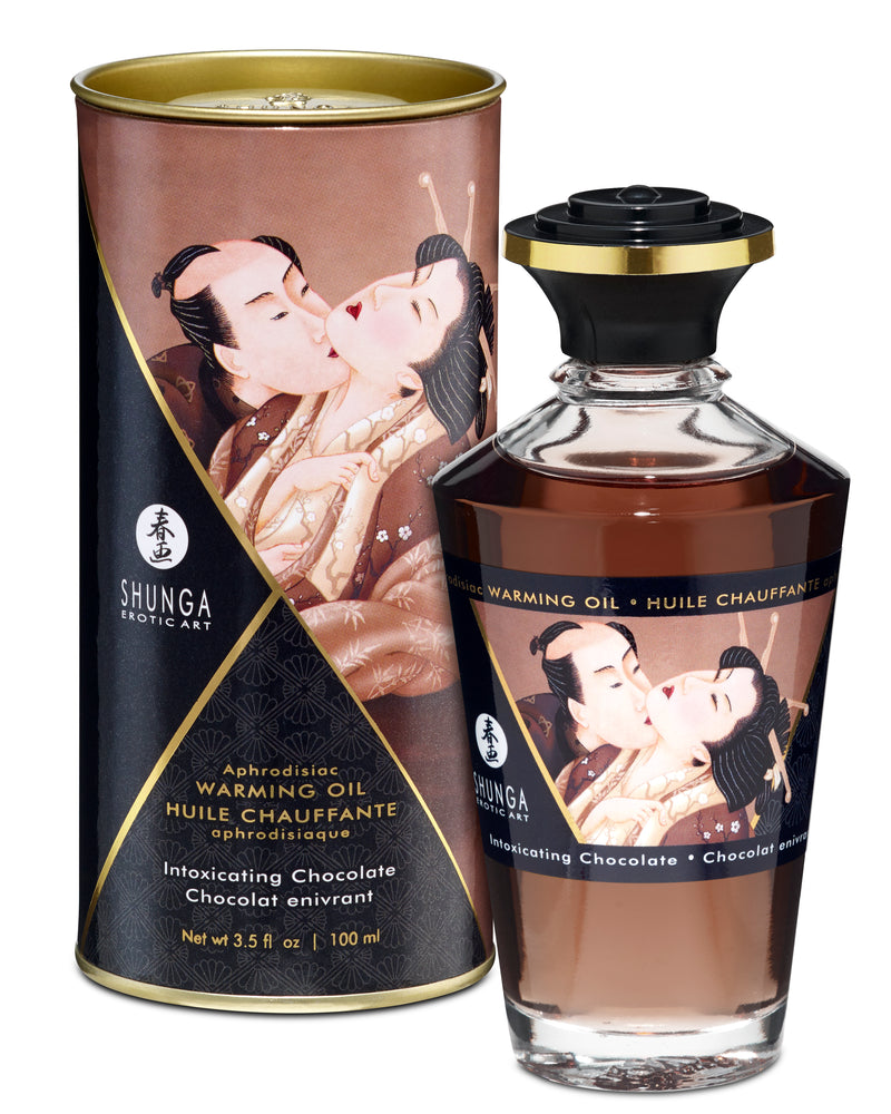 "Aphrodisiac Warming Oil - Intoxicating Chocolate SHU2209"