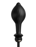 Anal Fantasy Elite Auto-Throb Inflatable Vibrating Plug - Black