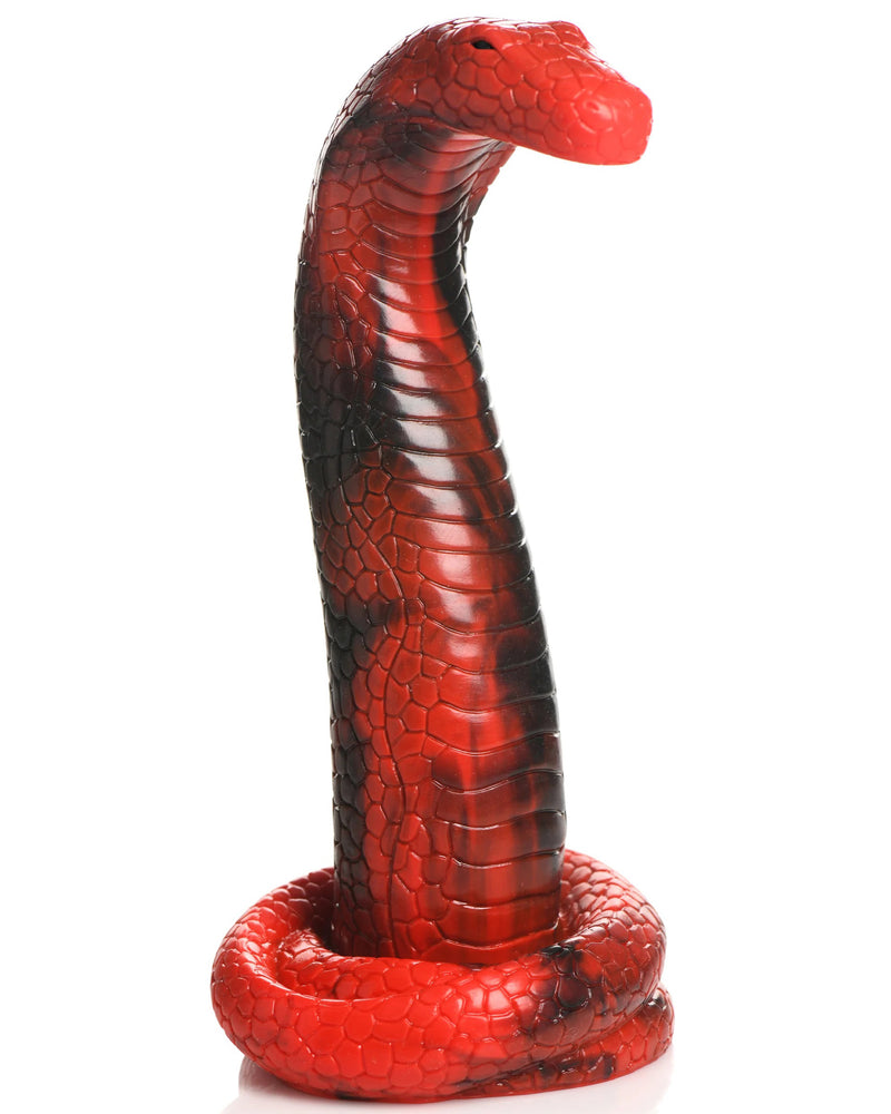 King Cobra King Cobra Silicone Dildo - Red