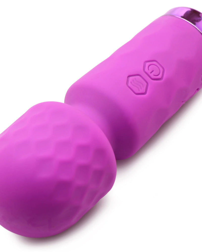 "10x Mini Silicone Wand - Purple BNG-AH205-PUR"