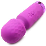 "10x Mini Silicone Wand - Purple BNG-AH205-PUR"