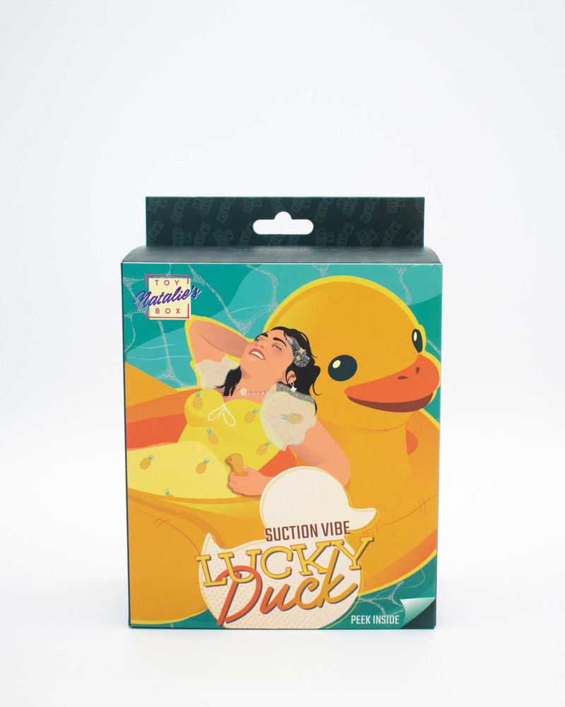 "Lucky Duck Suction Stimulator - Yellow LAK-9099"