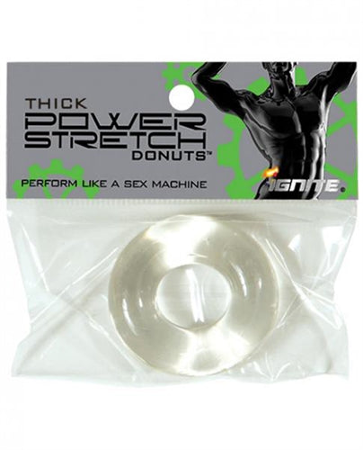 "Thick Power Stretch Donuts - Clear SI-95111"