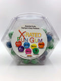 "X-Rated Fun Gum - 90 Piece Bowl - Assorted HTP760D"