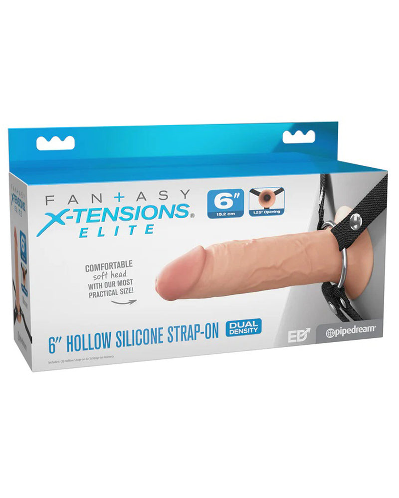 "Fantasy X-Tensions Elite 6 Silicone Hollow Strap Dual Density - Light PD4158-21"
