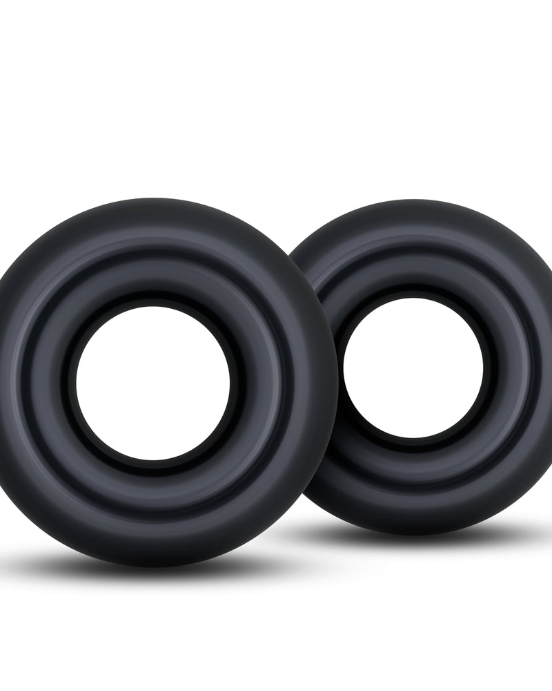 "Stay Hard Donut Rings - Over Sized BL-00989"