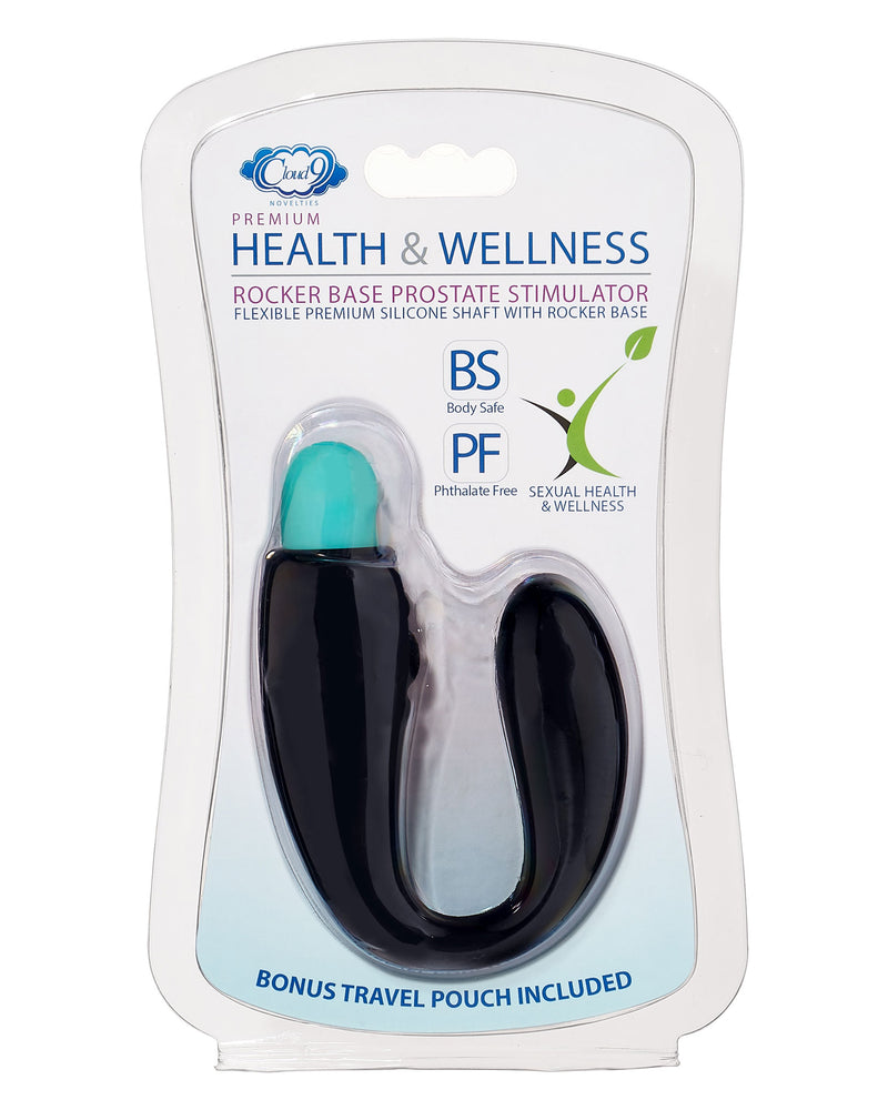 Rocker Base Prostate Stimulator With Rechargeable Bullet Vibrator