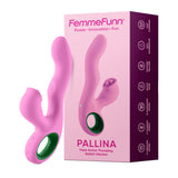 Pallina Triple-Action Rabbit Vibrator - Pink