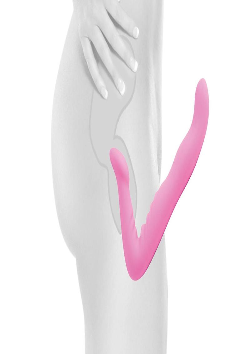 Fetish Fantasy Elite Strapless Strap On 8 Inch Pink