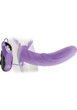 Fetish Fantasy Elite - Correa hueca vibratoria de 20 cm, color morado