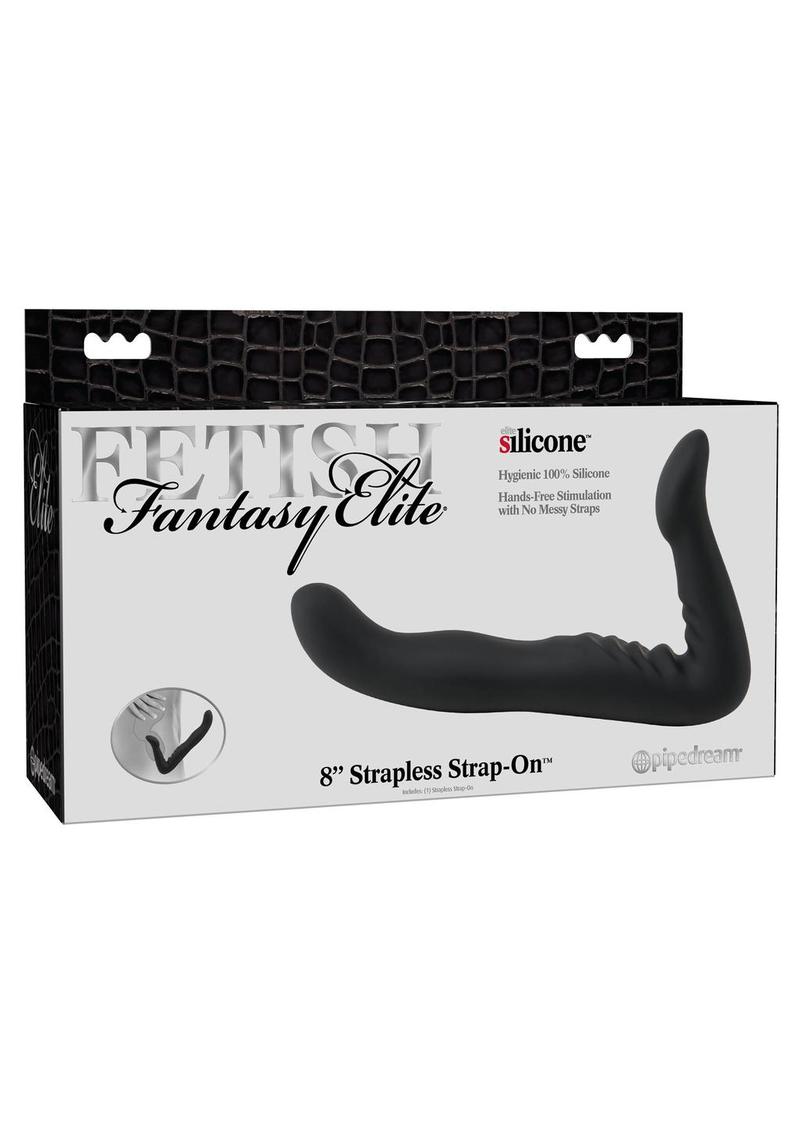 Fetish Fantasy Elite Strapless Strap On 8 Inch Black