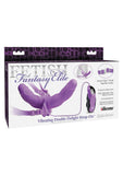 Fetish Fantasy Elite Vibrating Double Delight Strap On - Purple