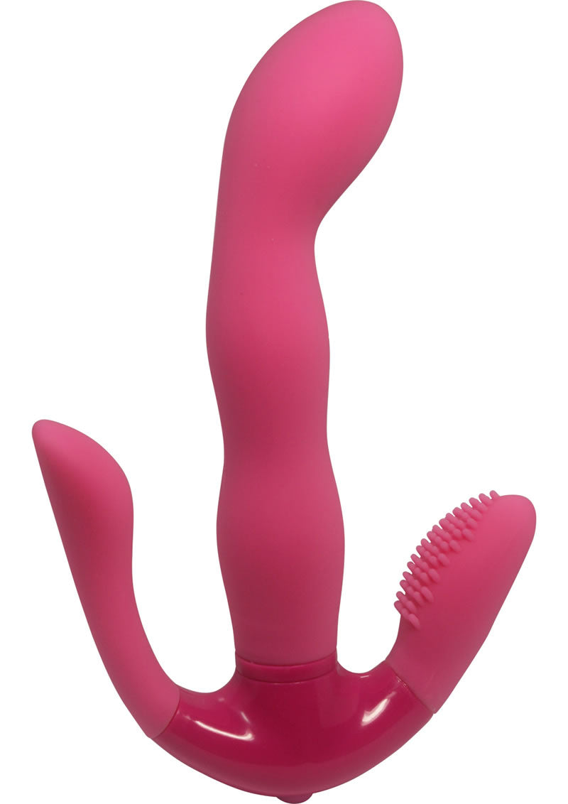 Vibrador de silicona Nirvana 350 rosa