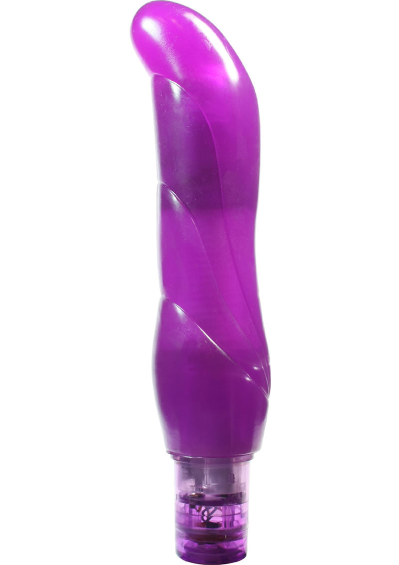 Vibrador Jelly Caribbean Orion resistente al agua de 7 pulgadas morado