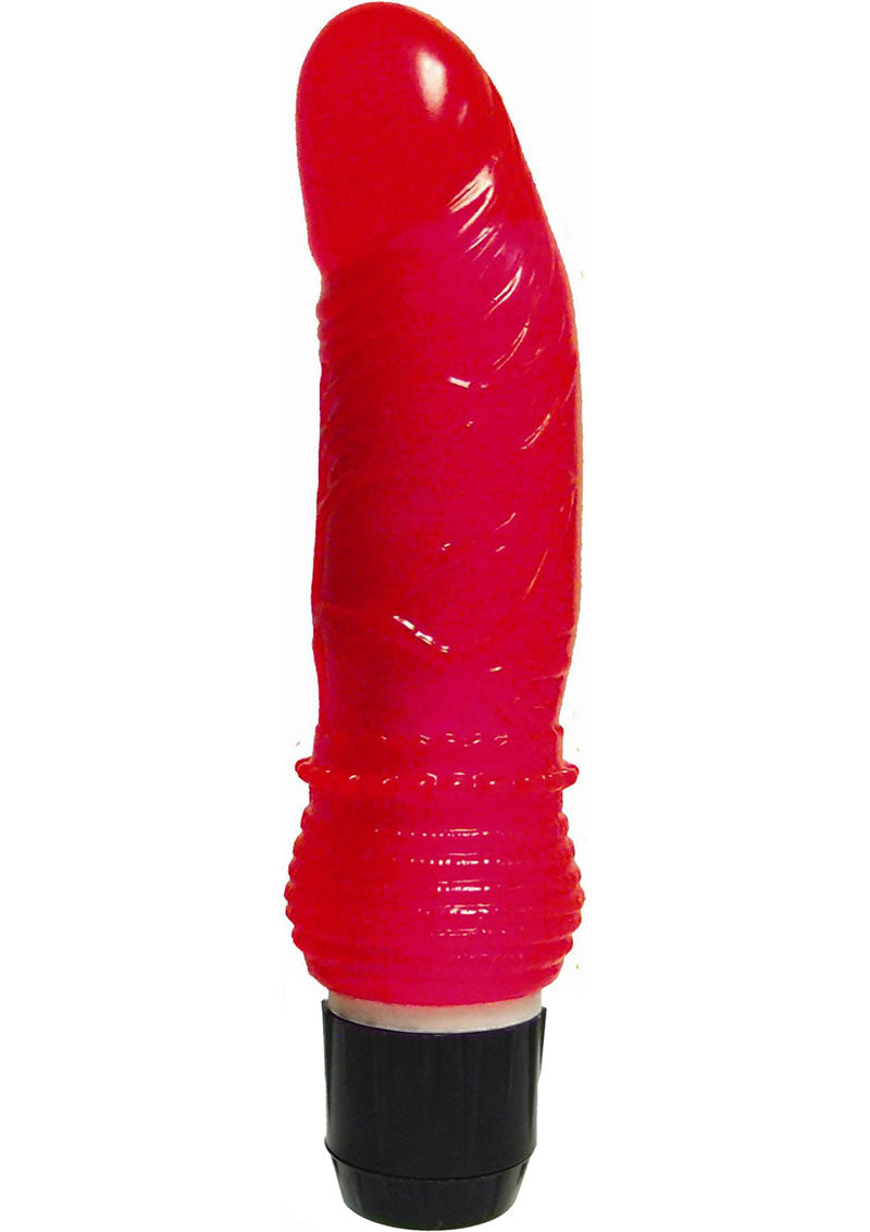 Mini Caribbean Vibrator Number 4 Waterproof 5.75 Inch Red