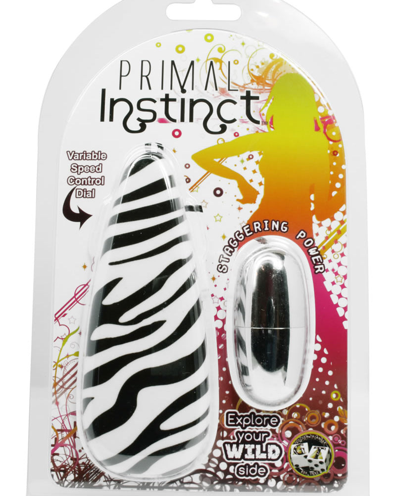 Bala Primal Instinct con control remoto Zebra