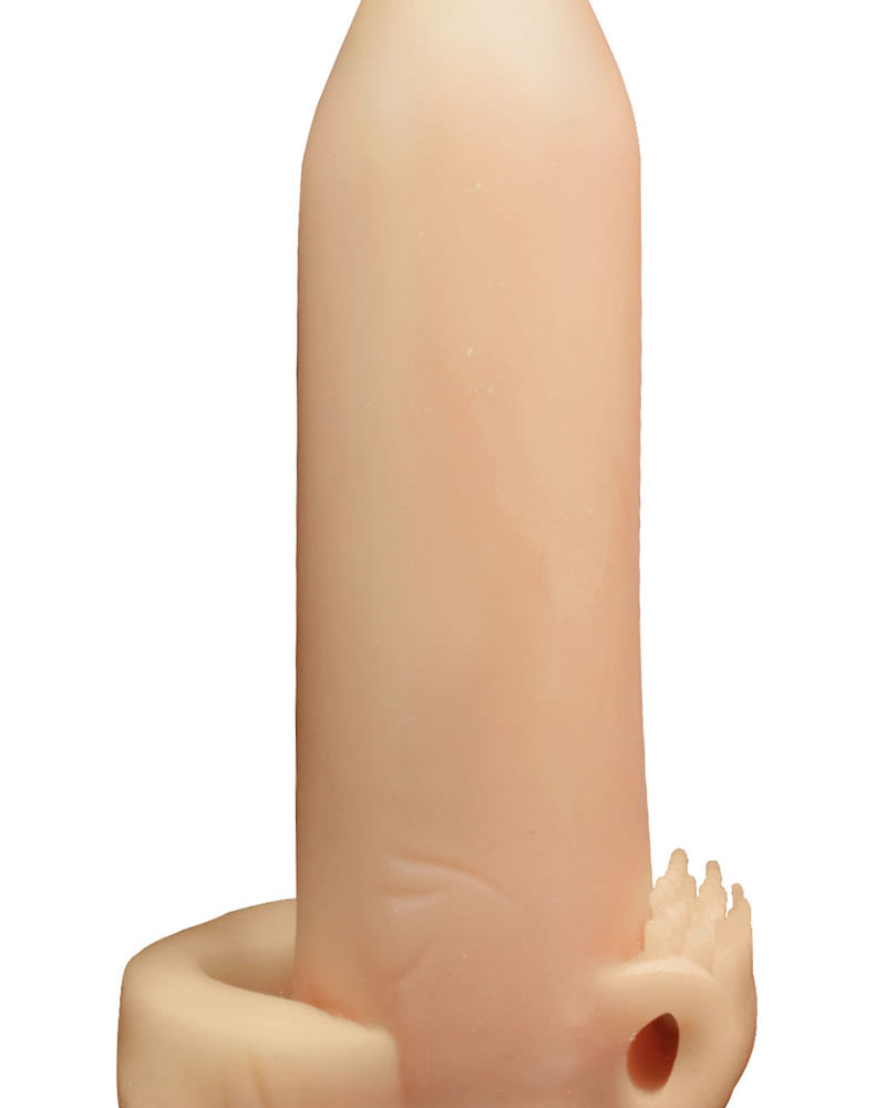 El Doctor Loves Deemun - Amplificador de circunferencia del pene con vibración de 6 pulgadas