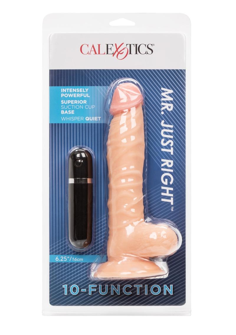Mr Just Right Elite Eight Dong Vibrator 8.5 Inch Ivory
