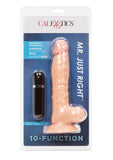 Mr Just Right Elite Eight Dong Vibrator 8.5 Inch Ivory