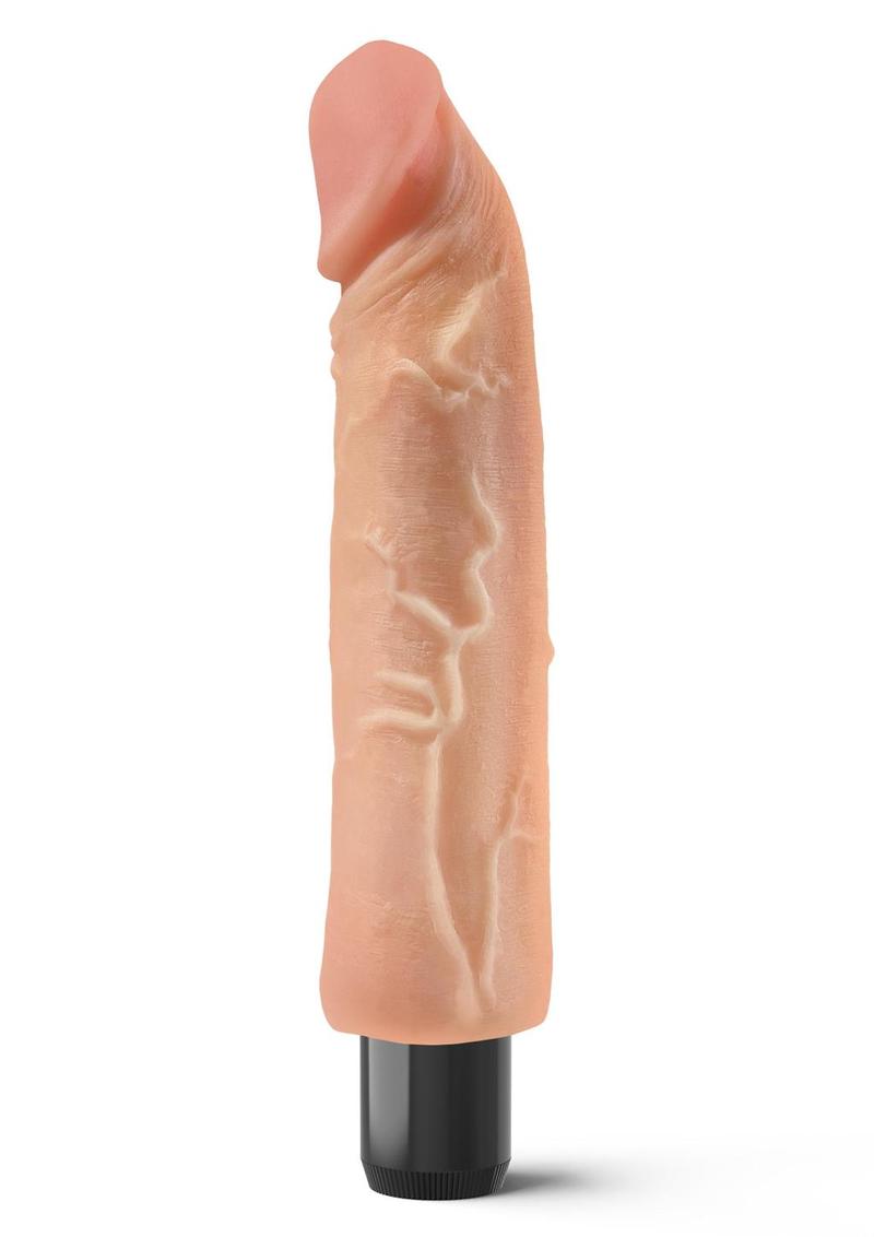 Real Feel Lifelike Toyz Number 6 Realistic Vibrator Waterproof Flesh 7.5 Inch