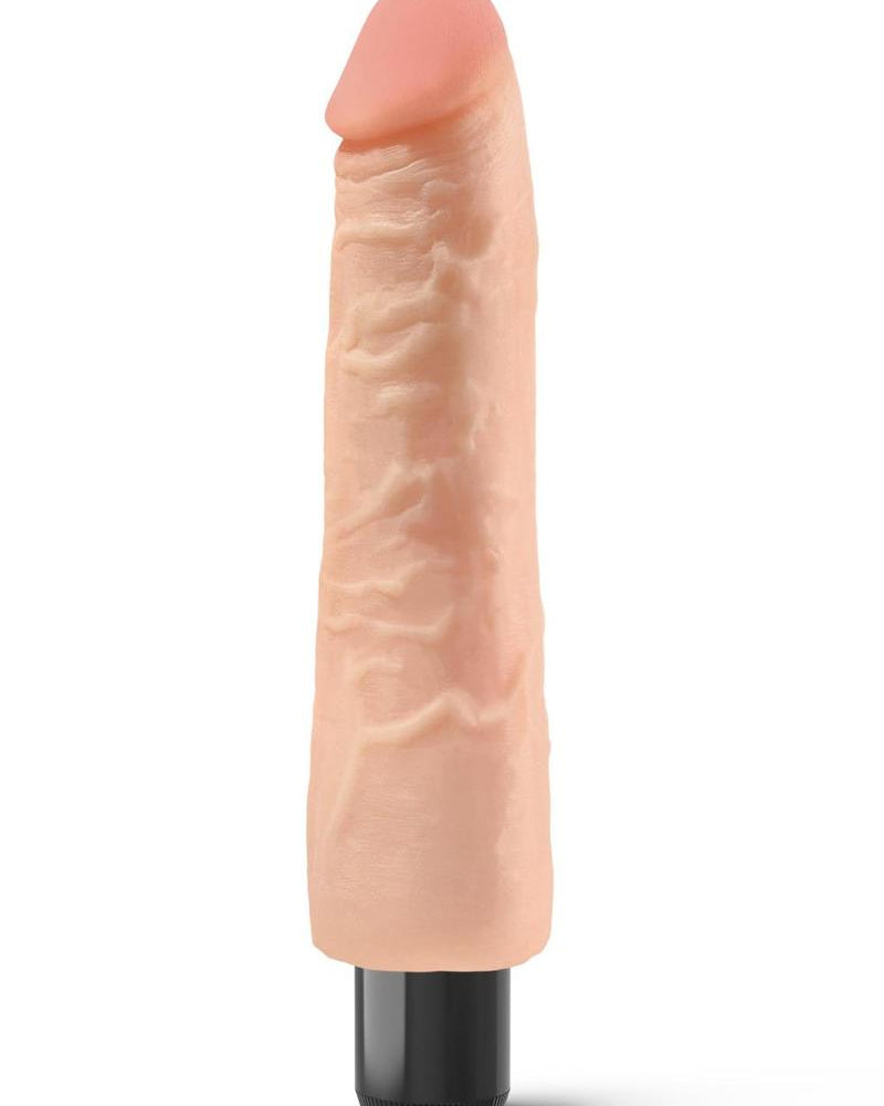 Vibrador realista Real Feel Lifelike Toyz Number 5, resistente al agua, color carne, 7,5 pulgadas