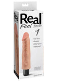 Real Feel Lifelike Toyz Número 1 Vibrador realista Impermeable Color carne 7.5 pulgadas