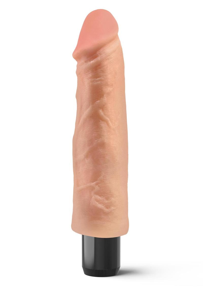 Real Feel Lifelike Toyz Number 1 Realistic Vibrator Waterproof Flesh 7.5 Inch