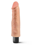 Real Feel Lifelike Toyz Número 1 Vibrador realista Impermeable Color carne 7.5 pulgadas