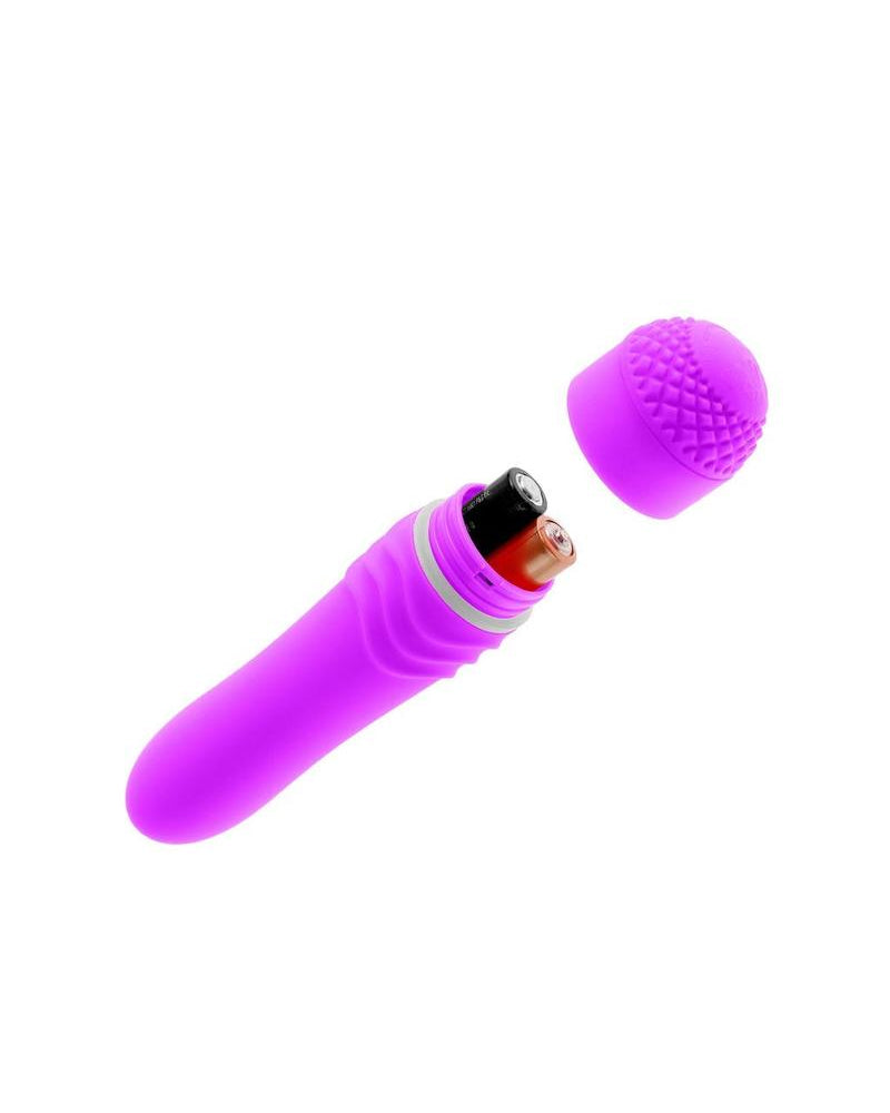 Vibrador Neon Luv Touch Waves resistente al agua de 5,5 pulgadas morado