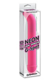 Neon Luv Touch G Spot Vibrator Waterproof 7.25 Inch Pink