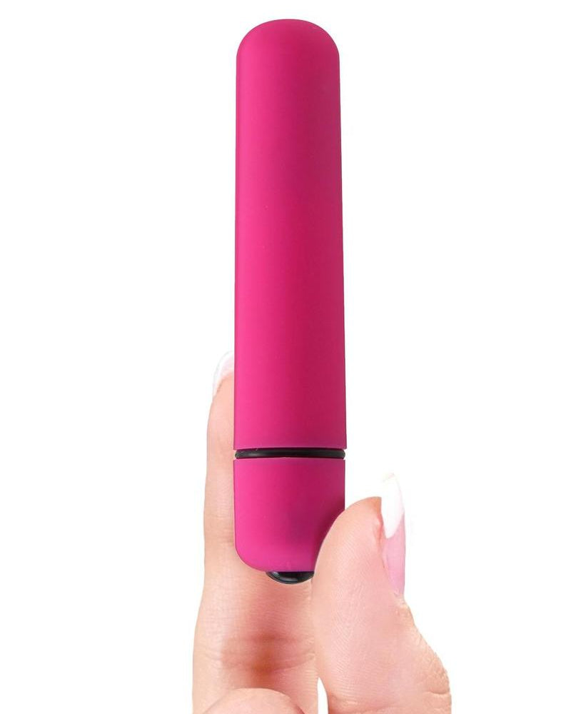 Bala Neon Luv Touch XL resistente al agua de 3,25 pulgadas, color rosa