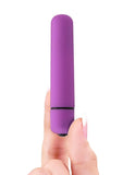 Bala Neon Luv Touch XL resistente al agua de 3,25 pulgadas, color morado