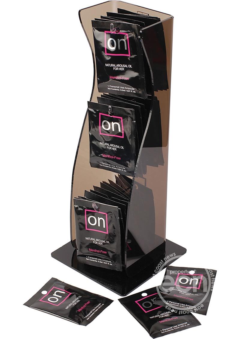 Paquetes de 40 unidades de Tower Foil Oil For Her, con estuche de exhibición para mostrador