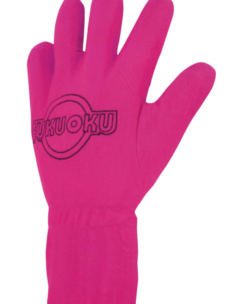 Fukuoku 5 Finger Massage Glove Left Hand Waterproof Pink