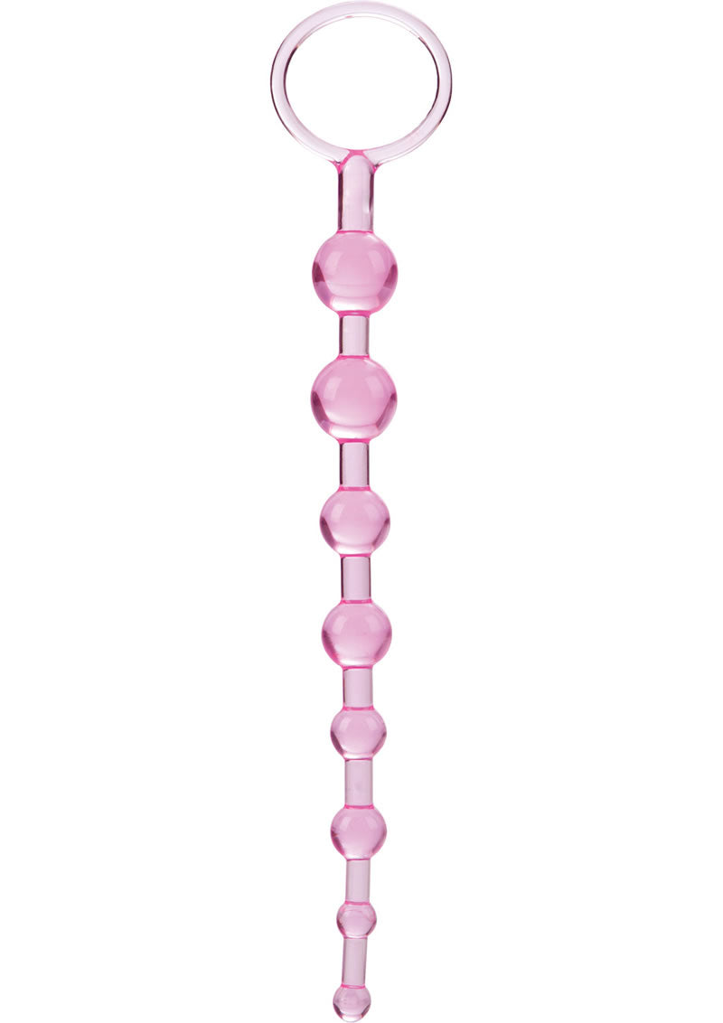 Cuentas de amor por primera vez de 8,25 pulgadas de color rosa