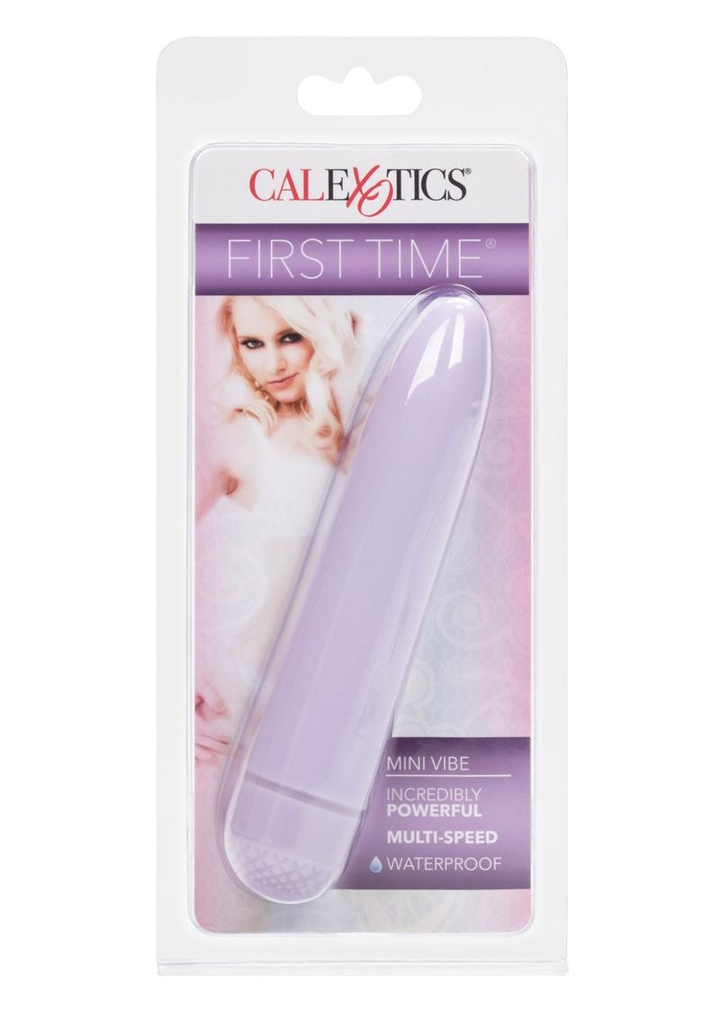 Mini vibrador resistente al agua de 4,5 pulgadas color morado