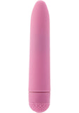 Mini vibrador impermeable de 4,5 pulgadas de color rosa