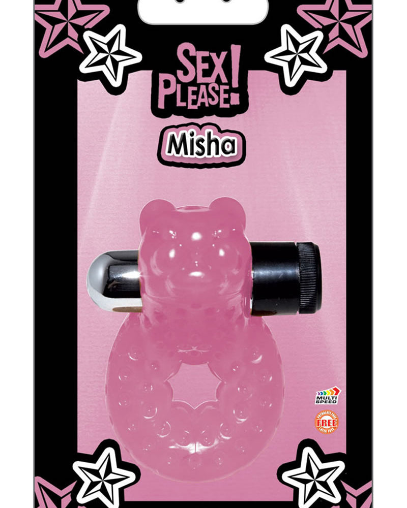 Sex Please Misha Cockring With Bullet Pink