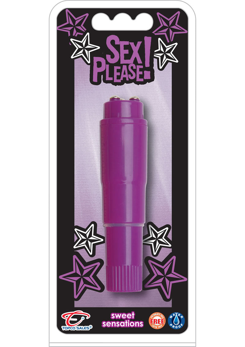 Sex Please Sweet Sensations - Producto impermeable, color morado