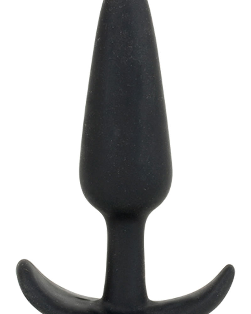 Mood Naughty Silicone Anal Plug Medium Black