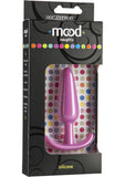 Plug anal de silicona Mood Naughty de tamaño mediano en color rosa