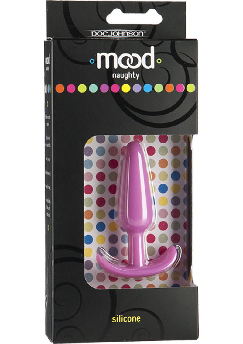 Plug anal de silicona Mood Naughty pequeño rosa