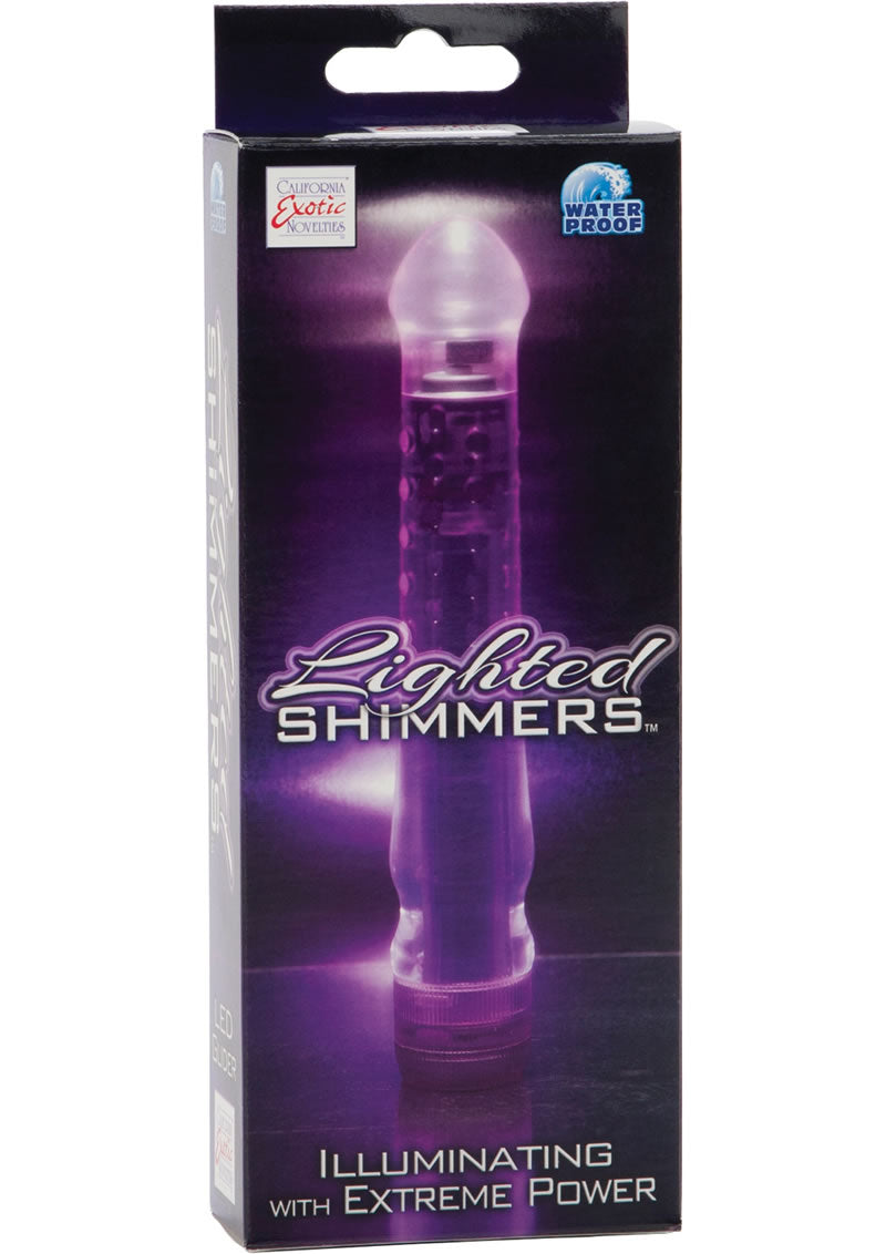 Lighted Shimmers L E D Glider Waterproof 6.5 Inch Purple