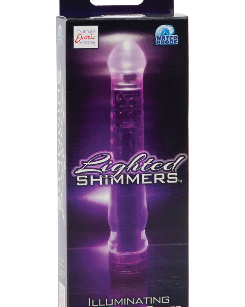 Lighted Shimmers L E D Glider Waterproof 6.5 Inch Purple