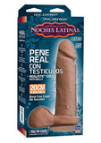 Noches Latinas Latin Nights Realistic Cock With Balls 8 Inch Flesh