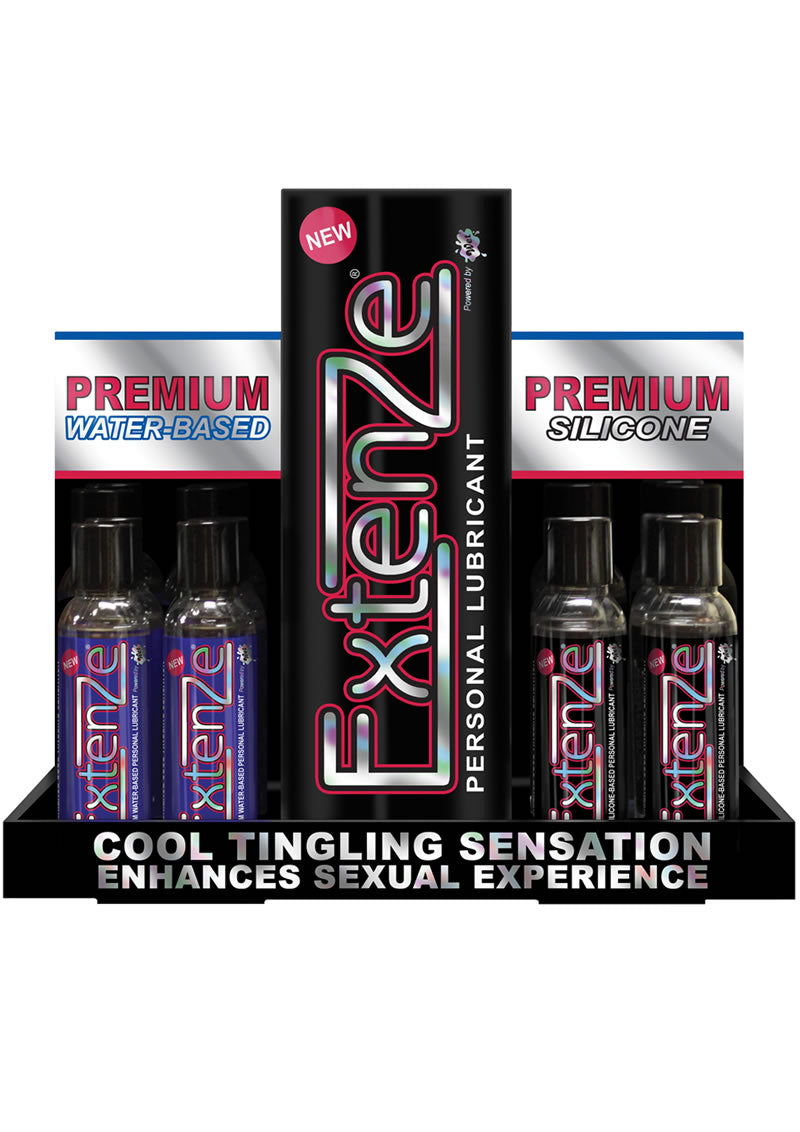 Extenze Lubricant 8 Piece Assorted Display